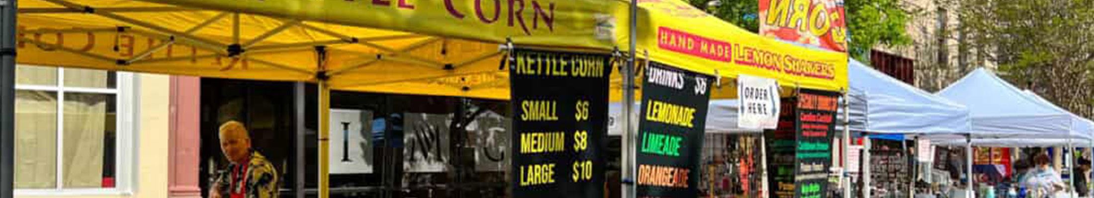 temporary food vendor